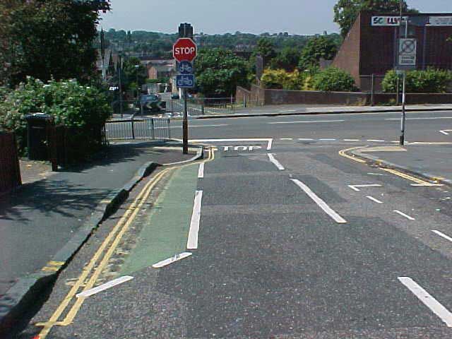 Landscape planning car cycleway