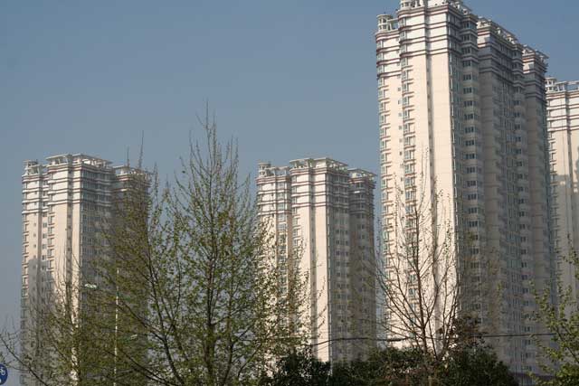 Landscape planning chinese housing