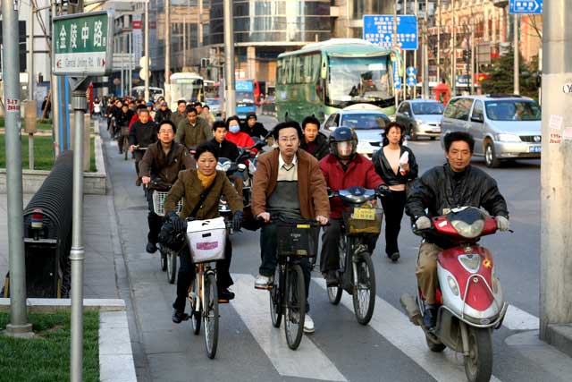 Landscape planning cycle commuting