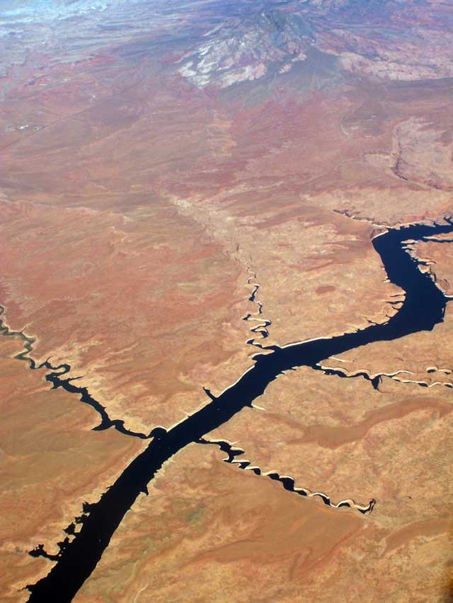 Landscape planning desert river