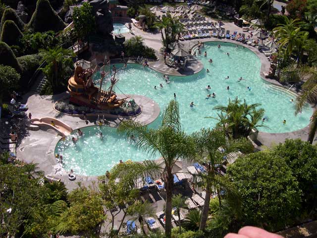 Landscape planning disneyland hotel