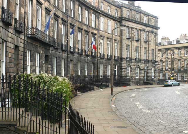 Landscape planning edinburgh street