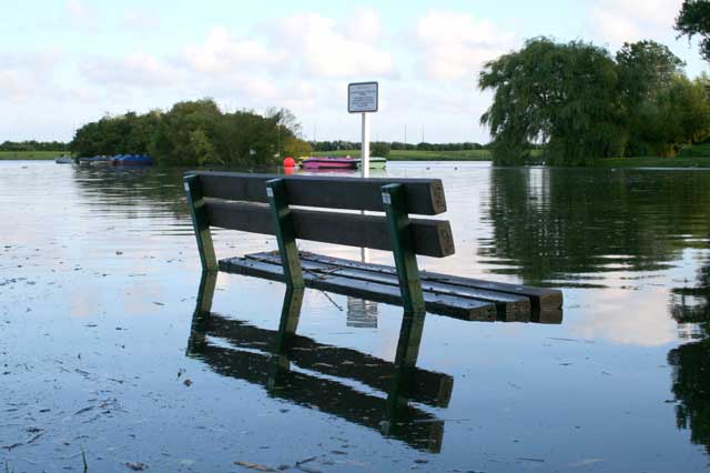 Landscape planning flooding