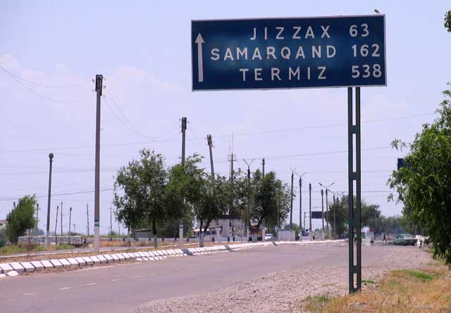 Landscape planning golden road samarkand