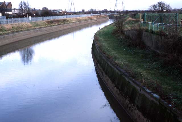 Landscape planning lea flood channel