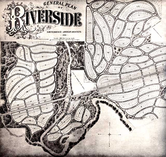 Landscape planning olmsted riverside
