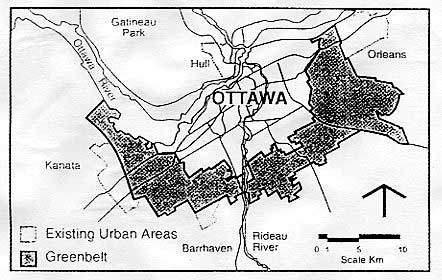 Landscape planning ottawa green belt