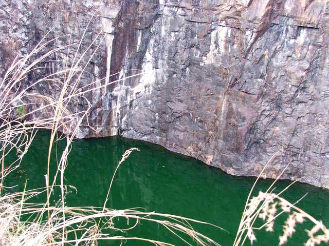 Landscape planning quarry lake