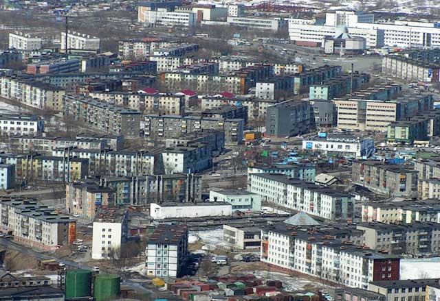 Landscape planning russian housing