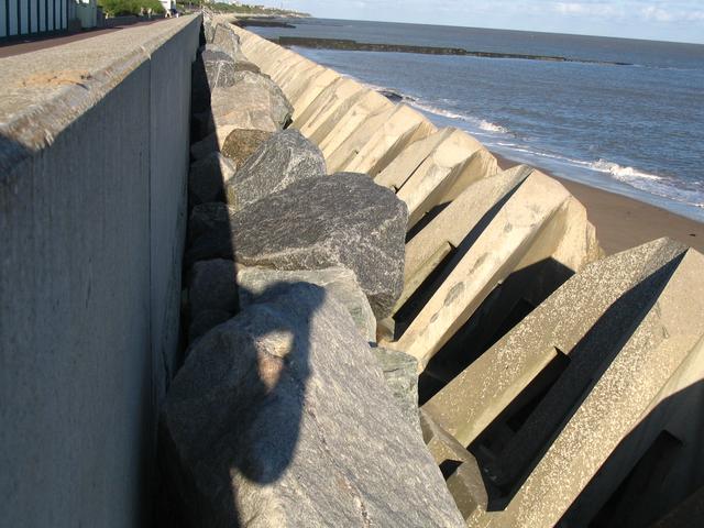 Landscape planning seadefensewall