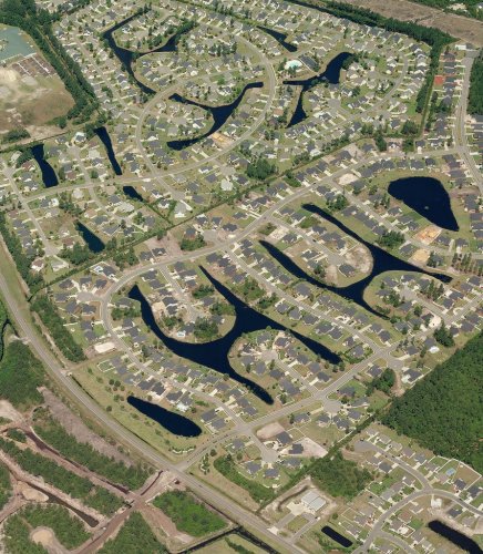 Landscape planning subdivision