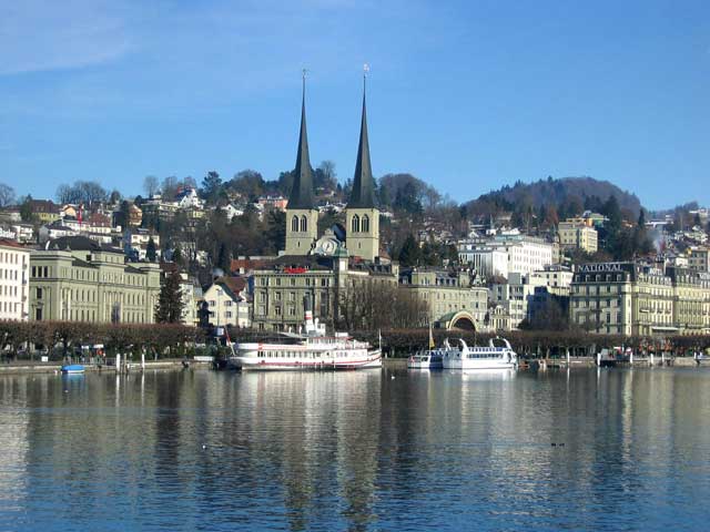 Landscape planning waterside town