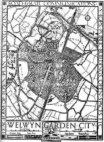 Landscape planning welwyn garden city