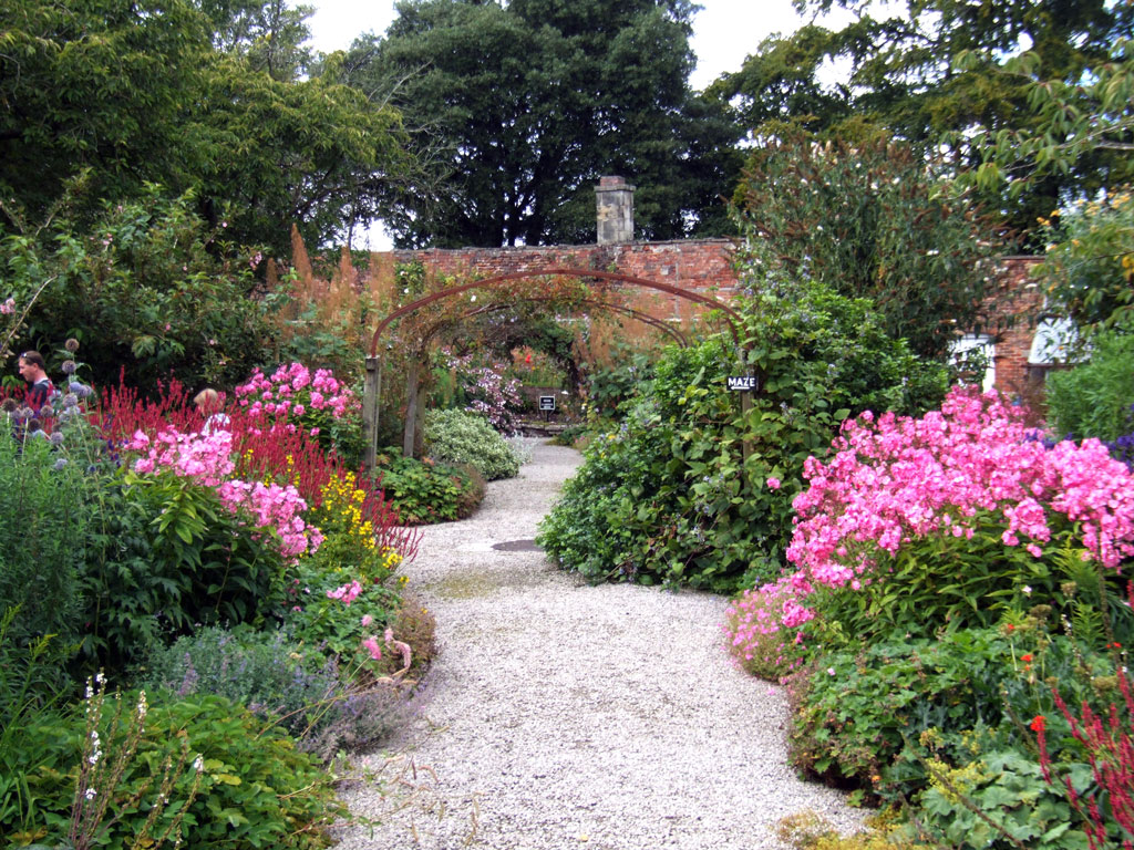 Leighton Hall Garden, Lancashire