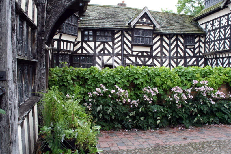 Little Moreton Hall Garden, Cheshire
