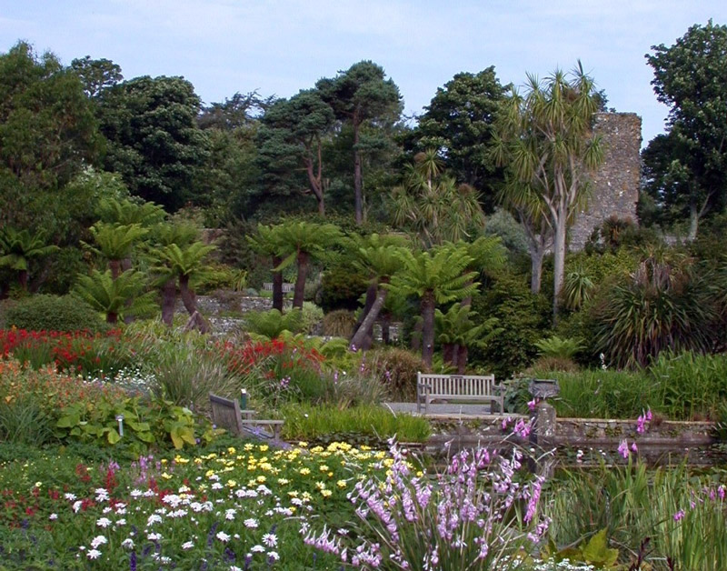 The walled garden logan botanic garden The walled garden logan botanic garden