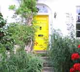 Front door to London house