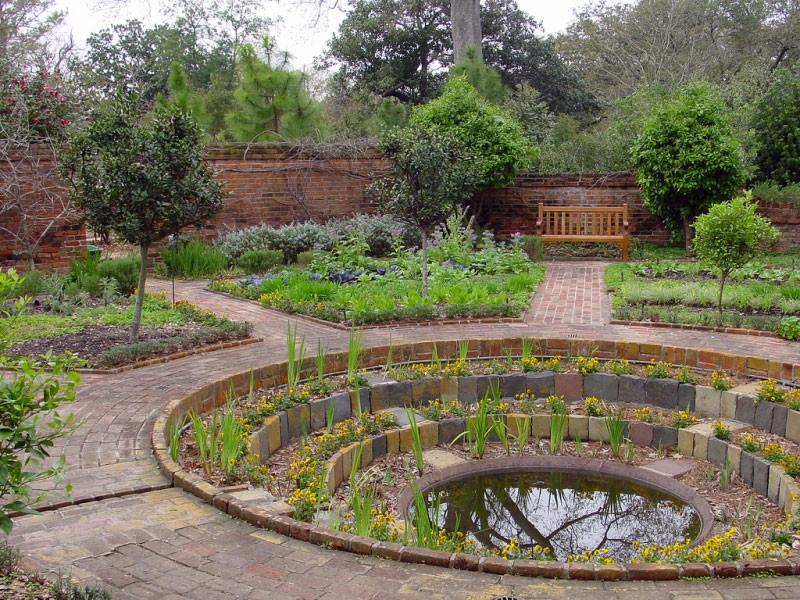 Pond, Longue Vue Gardens