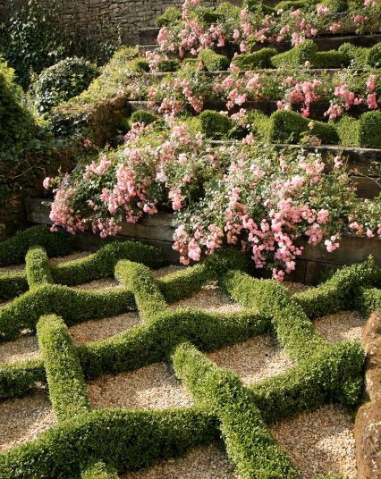 Knot Garden, Château de Losse