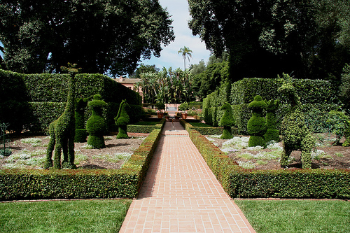 Topiary Garden, Ganna Walska Lotusland Garden