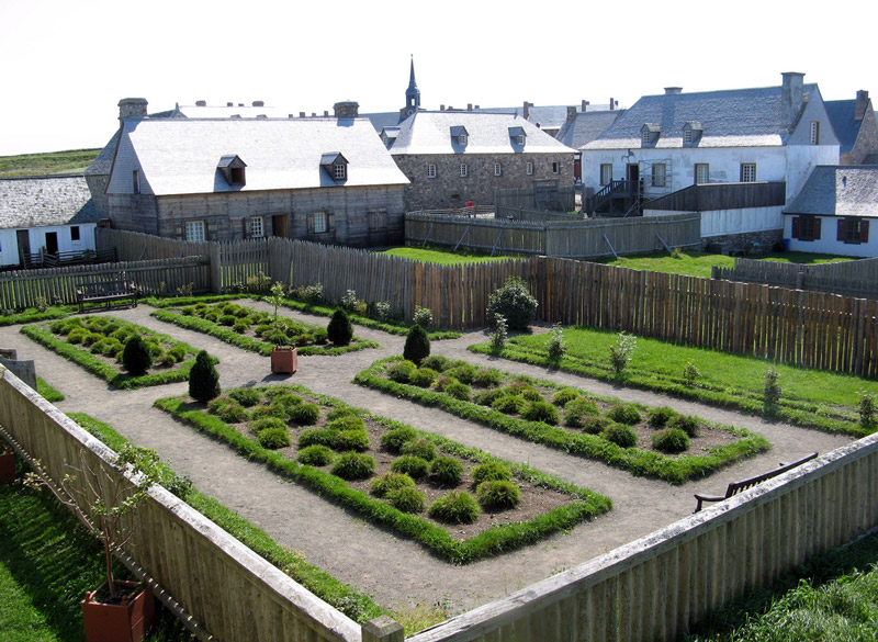Louisbourg Fortress Gardens, Canada