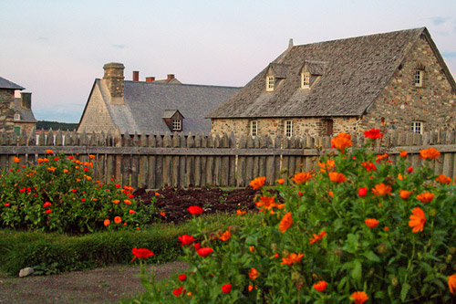 Louisbourg Fortress Gardens, Nova Scotia