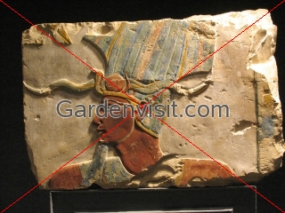 King Thutmosis. painting from Luxor Museum