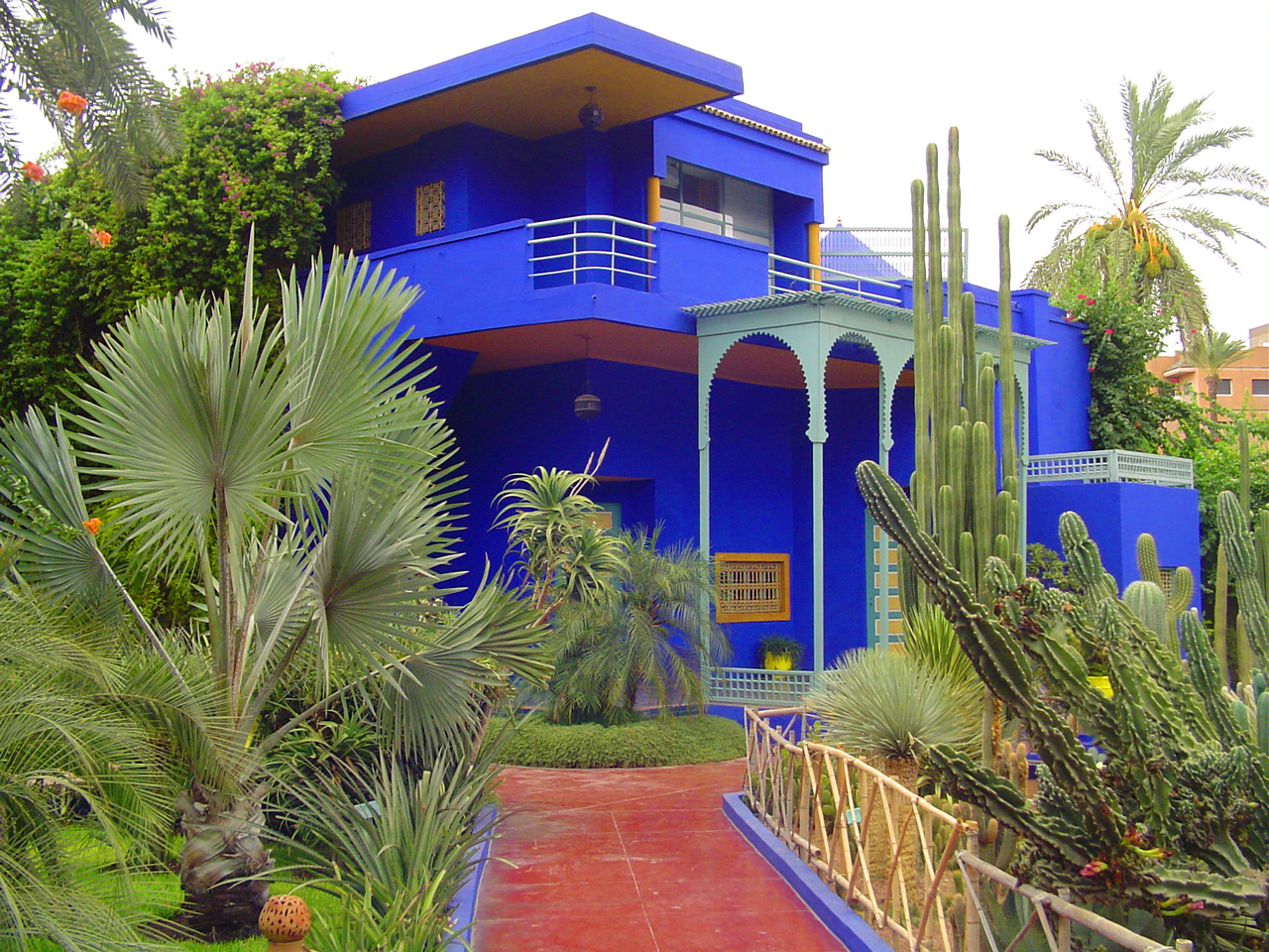 Majorelle Garden Didier Cornice