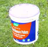 Manure pellets