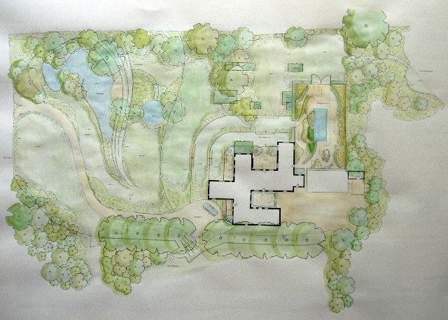 Plan, Marcus Green Horticultural Design