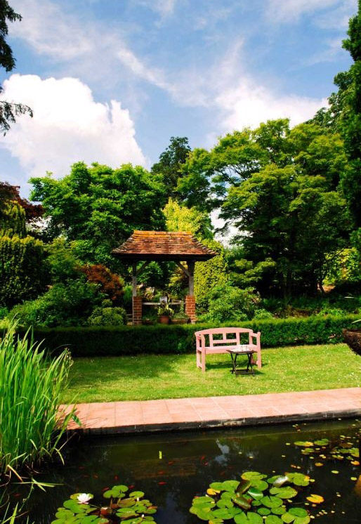 Pond, Marle Place Garden