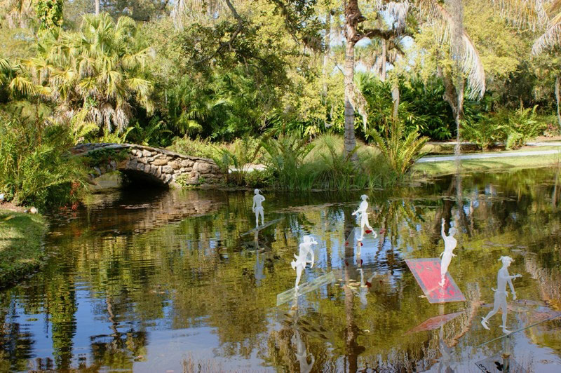 Bridge, McKee Botanical Garden