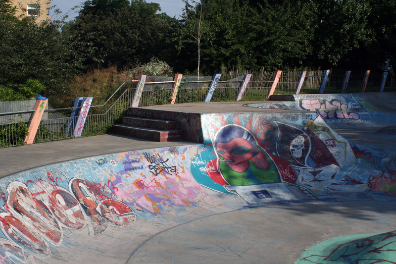 Skateboard Pit, Meanwhile Gardens