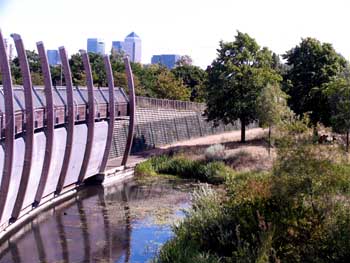 Mile End Park landscape