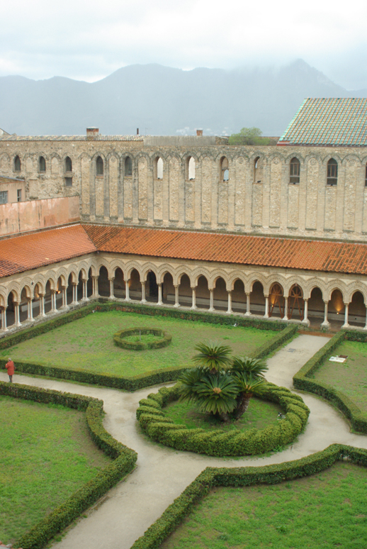 Monreale Duomo Cloisters Sicily