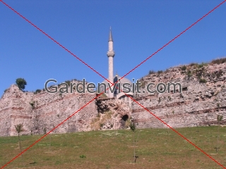 Mosque Walls Constantinople Turkey