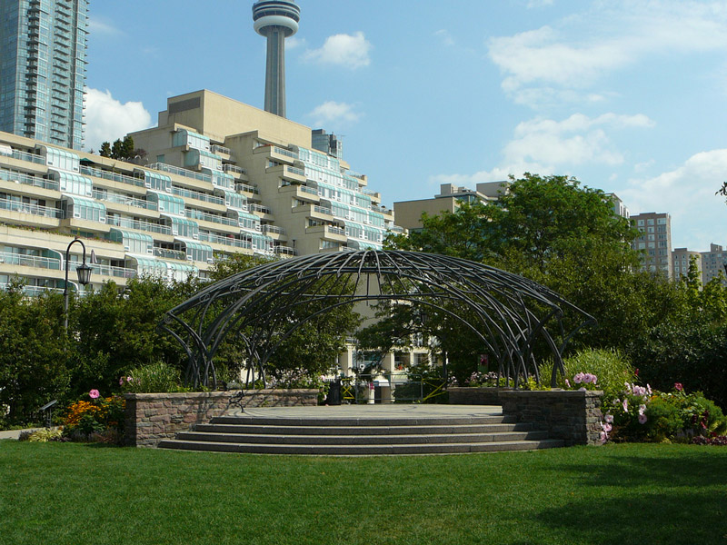 Stage at The Toronoto Music Garden