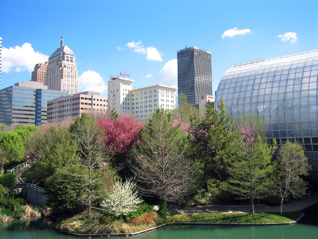 Plaza View, Myriad Botanical Gardens