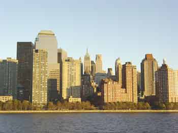 New York Landscape at dawn