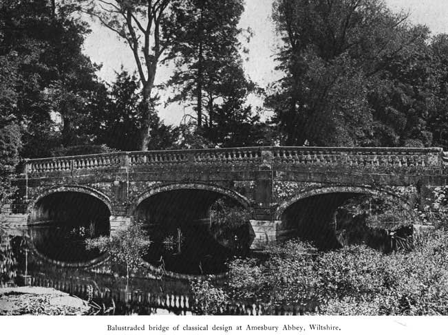 Ornament amesbury classical bridge l
