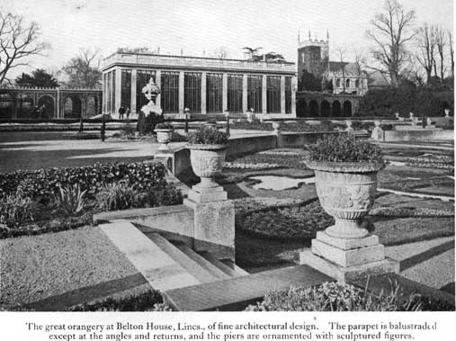 Ornament belton house garden orangery p
