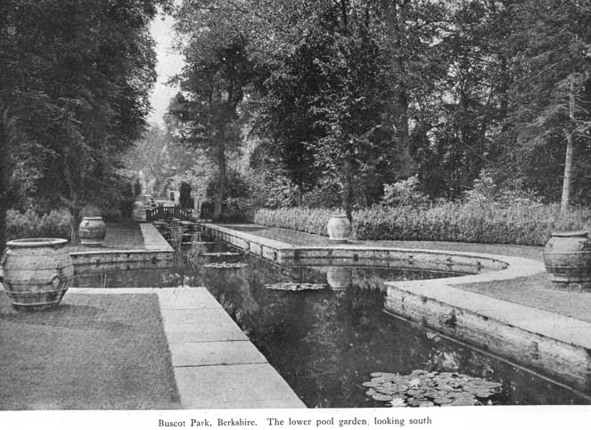 Ornament buscot pool garden l