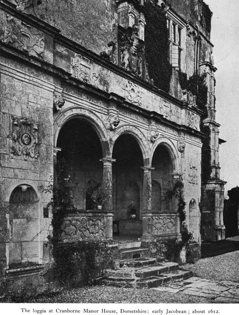 Ornament cranborne manor loggia1 p