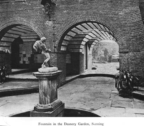 Ornament deanery fountain court p