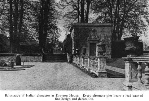 Ornament drayton house garden p