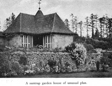 Ornament garden house suntrap p