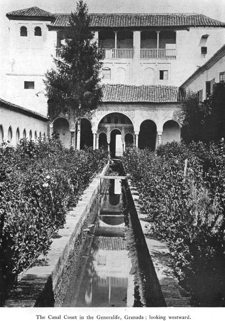 Ornament generalife long pond p