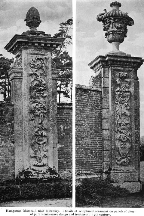 Ornament hampstead marshall gate piers1 p