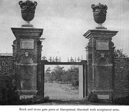 Ornament hampstead marshall urns p