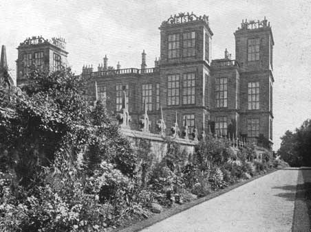 Ornament hardwick hall flower border p